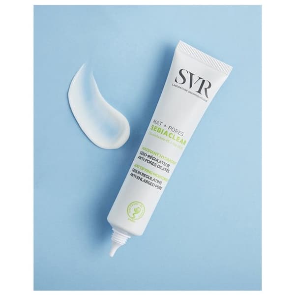 SVR Mat+Pores Sebiaclear mattavoide kosteuttava 40ml Hvid