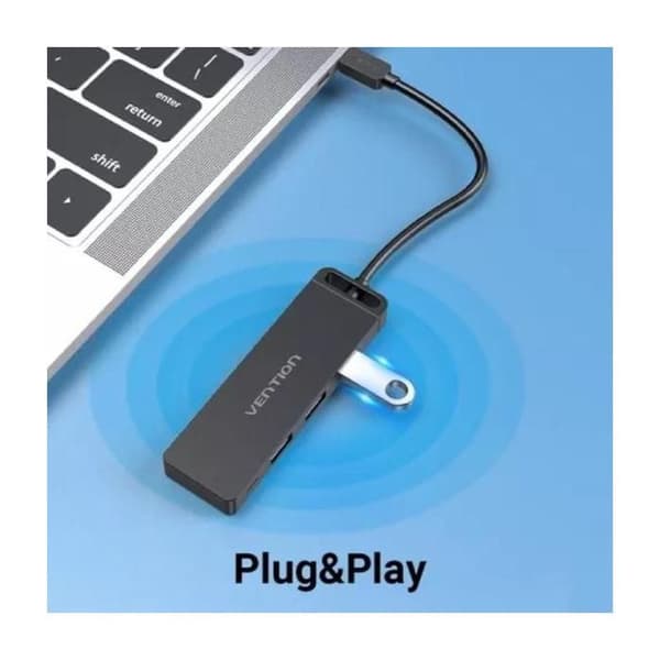 USB-hubi - VENTION - TGTBB - 3xUSB 3.0 - 1x USB-C - 1x MicroUSB PD
