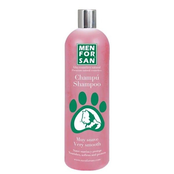 Menforsan Very Gentle Shampoo for Cats 1 liter, ger näring, mjukgör och skyddar pälsen