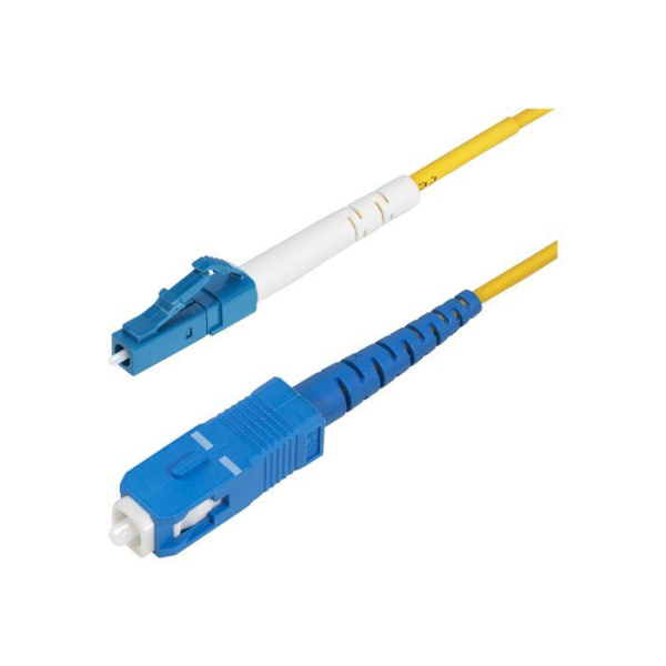 Fiber Optisk Kabel - STARTECH - 5m - LC til SC - Enkelt Mode - Gul - Simplex