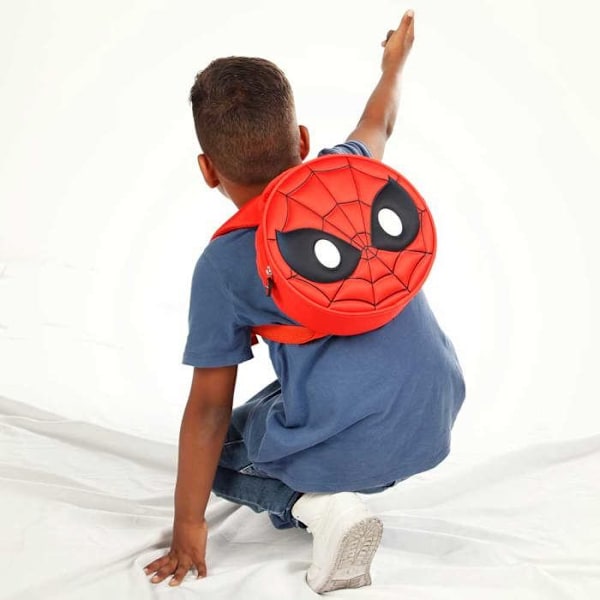 Emoji-ryggsäck - Marvel Spiderman Send - Röd - One Size Röd