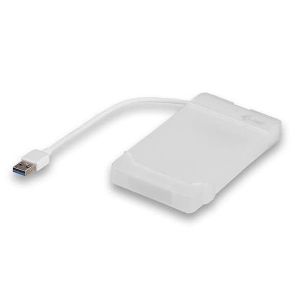 Kabinet til Harddisk - I-TEC - MySafe - USB 3.0 - 2.5" - Serial ATA/600 - Hvid