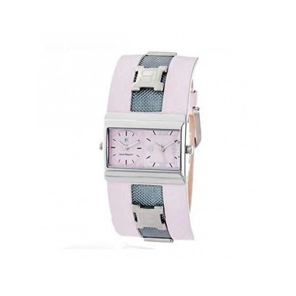 Damklocka - Laura Biagiotti - LB0047L-03 - Kvarts - Läder - Ø 33 mm Rosa