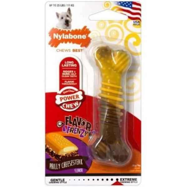 Lelu - Nylabone - DURA CHEW - Extreme Texture - Pihvi ja juusto - XL