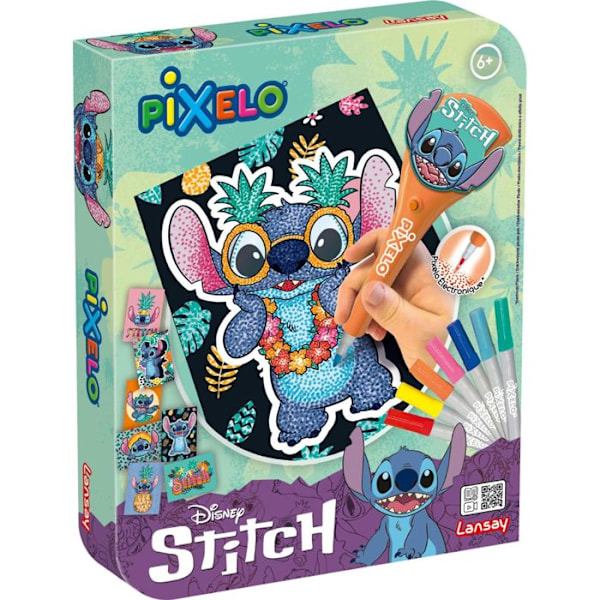 LELU - LANSAY - Pixelo Stitch - 8 kuvaa - Monivärinen - Alkaen 6 vuotta Flerfärgad