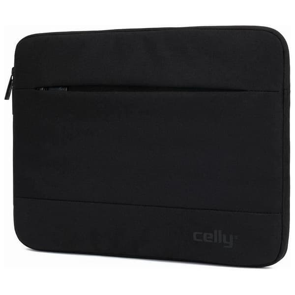 Laptop sleeve - Celly - Case op til 13 - Sort - Multifarvet - 7x44x30 cm