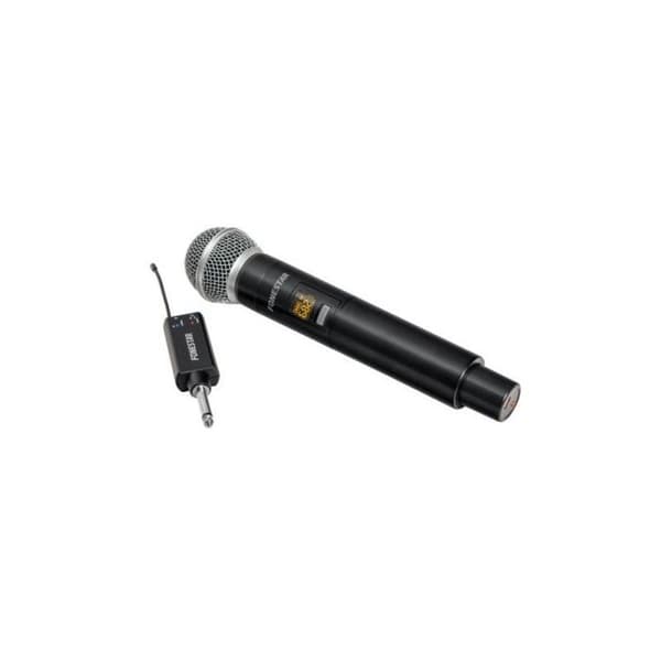 Mikrofon - FONESTAR - IK-166 - Trådløs UHF - Jack 6,35 mm - Sort Sort