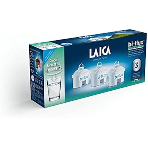 Vesisuodattimet - LAICA - BI-FLUX - 3 kpl sarja - Tehokas suodatus - Ihanteellinen liialliselle lämmölle