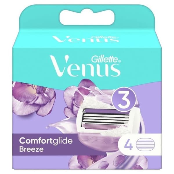 Gillette Venus - 4 ComfortGlide Breeze -partaterää
