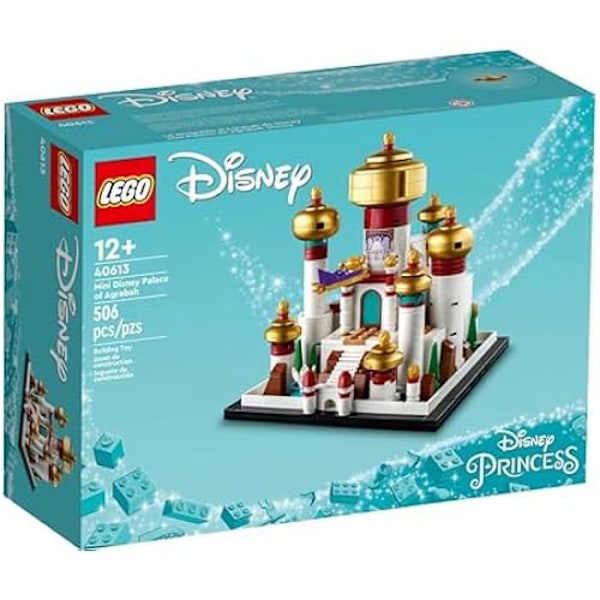 Rakennusleikki - LEGO - 40613 - Mini Agrabah Disney -palatsi - 60 osaa - Suositellaan yli 5-vuotiaille