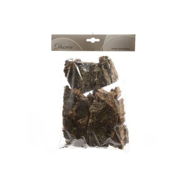 Pose med barkstykker - Festlig dekoration - Jul - 250 gram - Brun - Pyntegenstande