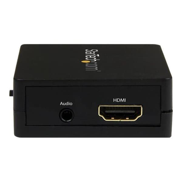HDMI audio extractor - STARTECH - 3.5 mm converter - Stereo audio 2.1 - 1080p - Black