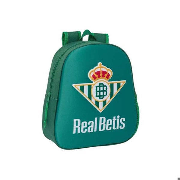 Rygsæk - Safta - Real Betis - 3D design - Lomme til vandflasker - Polstrede stropper grön