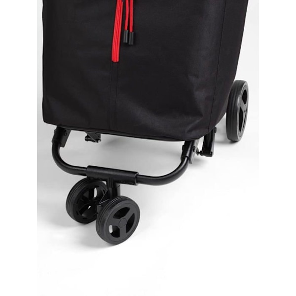 Gåvogn - Gimi gåvogn - 169325 - Lukbart stel af rustfrit stål, Sort, 50 l