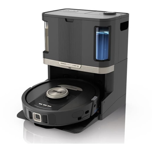 Shark RV2800ZEEU PowerDetect NeverTouch Pro 2-in-1 robotti-imuri ja pesuri - Itsestään tyhjentävä - Itsestään täyttävä - Itsestään puhdistava musta, Kiven värinen