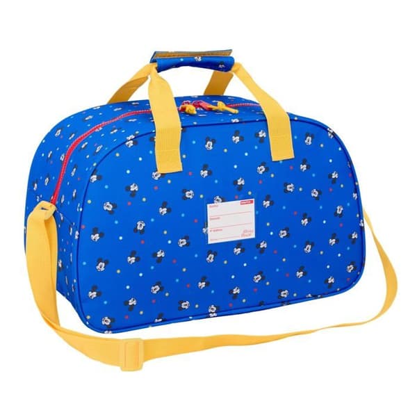 Rygsæk barn - safta - Mickey Mouse - 40x24x23 cm - 450 g - Multifarvet - Polyester - Lynlås