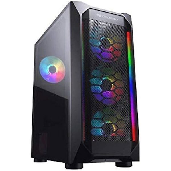 ATX Semi-Tower Kabinet - COUGAR - Sort - Midi Format - ATX Størrelse - Optimal Küling