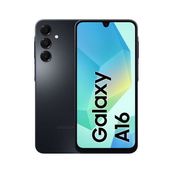 SAMSUNG Galaxy A16 älypuhelin 128GB Keskiyönsininen Midnattsblå