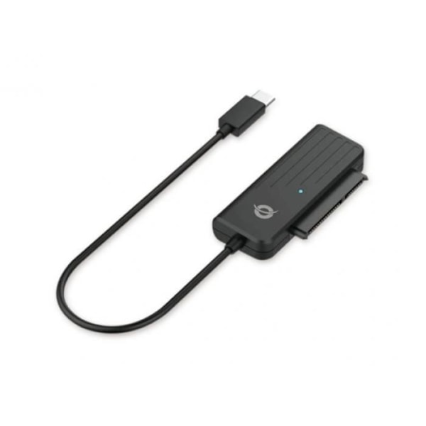 Conceptronic USB C - SATA 2.5 -sovitin - Abby USB-C - SATA -sovitin - ABBY02B musta