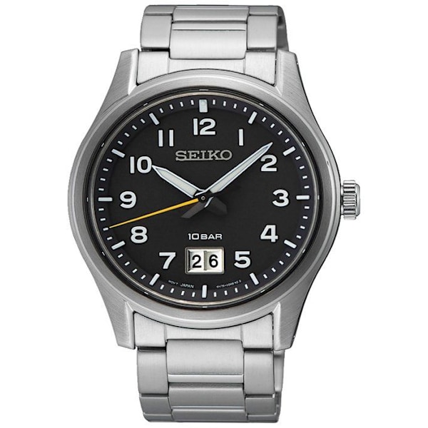 Armbandsklocka för män SUR569P1 Svart