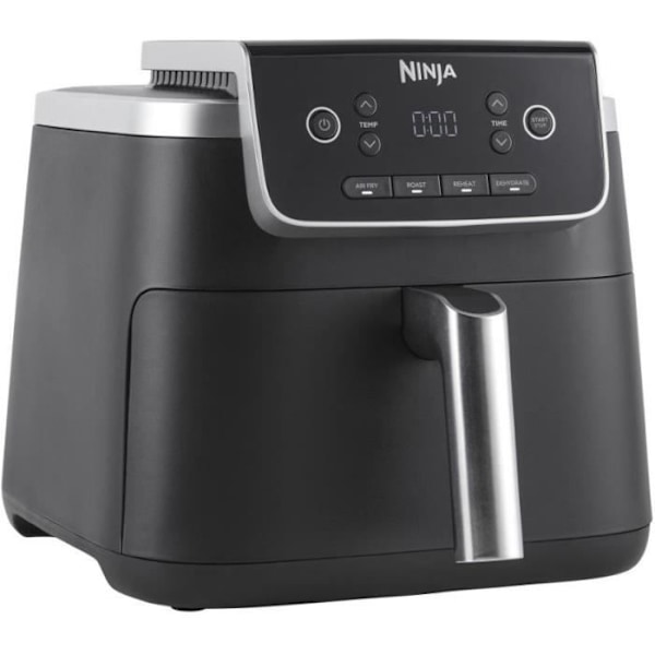 NINJA luftfritös - Pro AF140EU - Kapacitet 4,7L - 4 tillagningsprogram - 2000W Svart