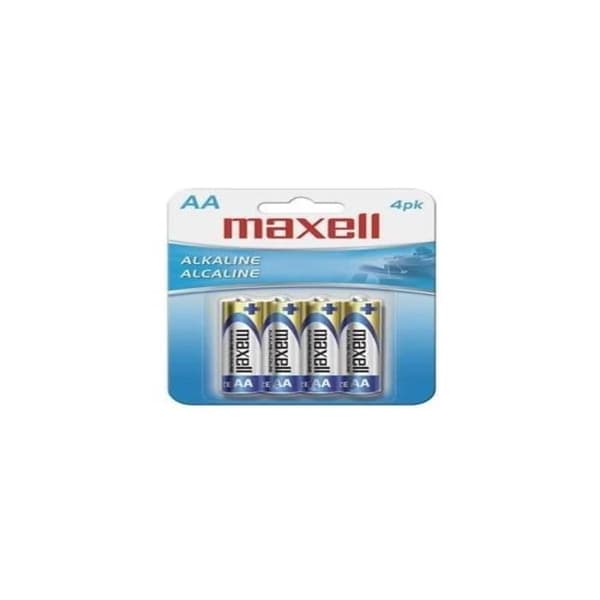 Maxell Alkaline Battery Lr06 1,5V 4 batterier - LR06-B4 MXL