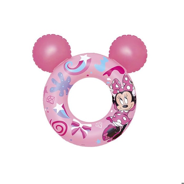 Bestway Disney Minnie Mouse Flyt med öron 74x76 cm +3 till 6 år Pool and Beach 09111 Flerfärgad