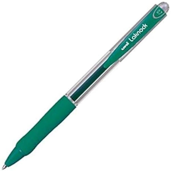 Gel ink rullepen - UNI-BALL - Signo - 0,7 mm - Grøn farve - Medium spids Grön