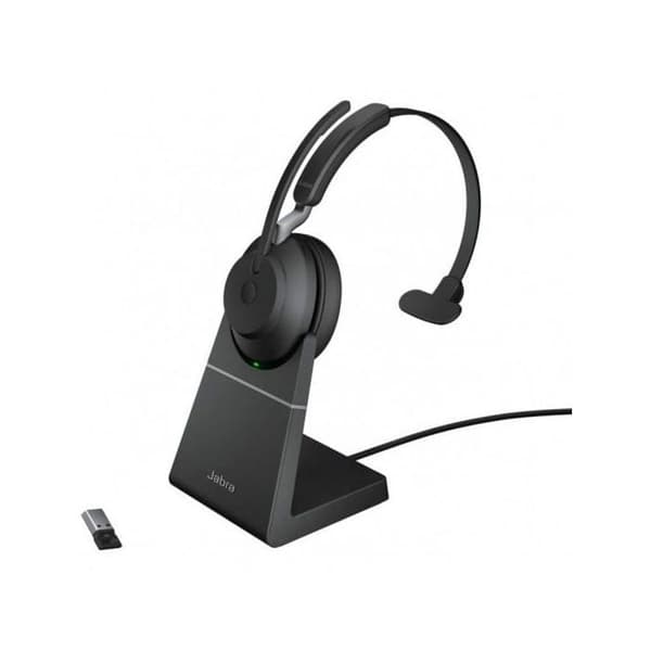 Langattomat kuulokkeet - Jabra - Evolve2 65 - USB-A - Bluetooth - UC-sertifioitu Sort