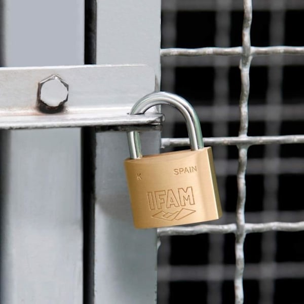 Cadenas - IFAM - K40-Cadenas - Messing - Kulfiber - 40 mm