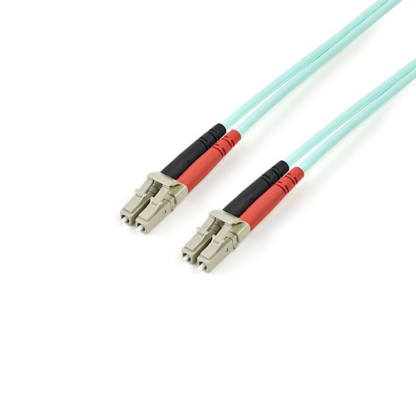 Fiber Optic Network Cable - STARTECH - LC to LC - 10 Gb/s - Duplex Multimode - 3 m