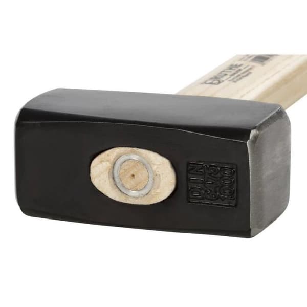 Maillet - PICARD - Skaft i ask - Sort lakeret hoved - Stål C45 - 1000 gram