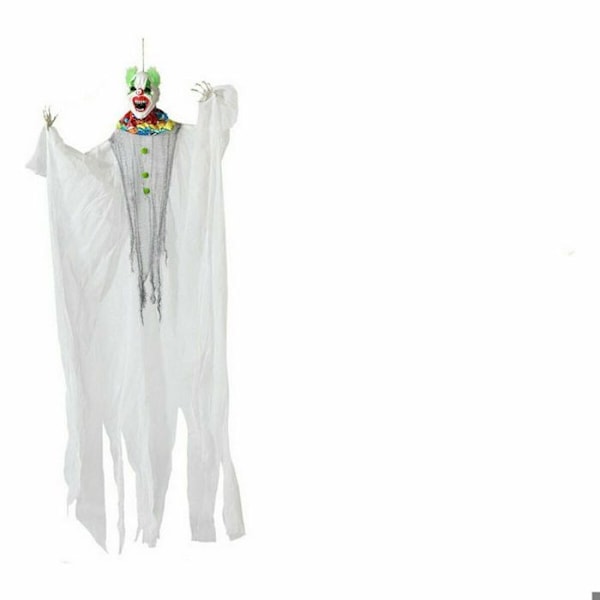 Halloween Dekoration - BigBuy Home - Blodig Klovn - Plastik - Indendørs - Rød Vit