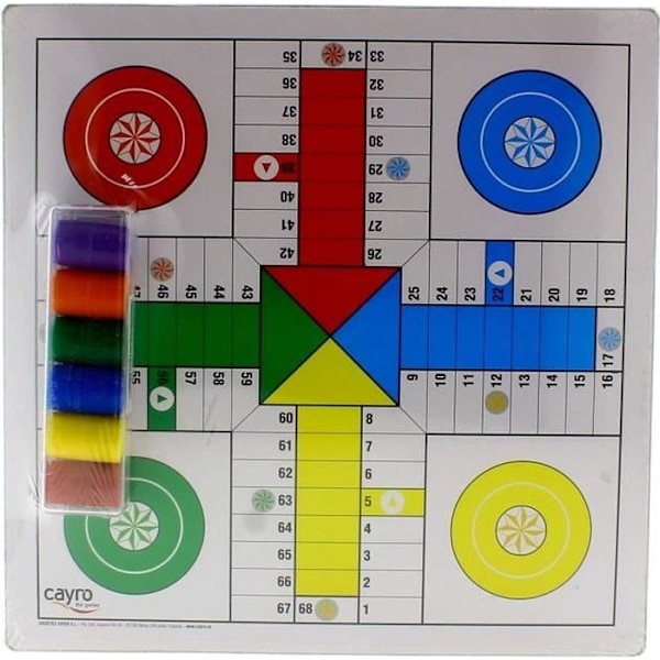 brädspel parcheesi- SAMLINGSKORT TILLBEHÖR