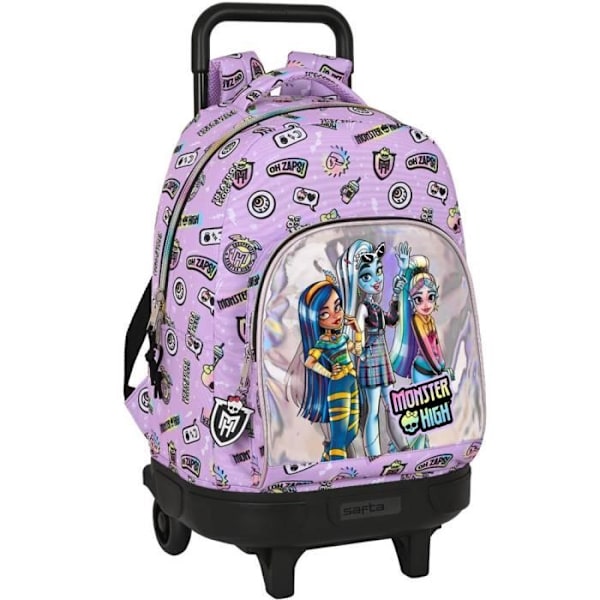 Rullalaukku - MONSTER HIGH - 45 CM - 2 Osastoa - Trolley - Sekä pojille että tytöille