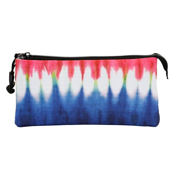 Trousse Triple ECO - Oh My Pop! Good Vibes Denim - Blå - One Size Blå