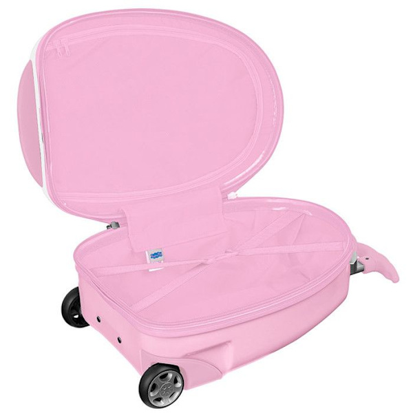 Kabinevogn - SAFTA - PEPPA Pig Ice Cream - 16 tommer - Lys pink/Mintgrøn - 4 360° hjul