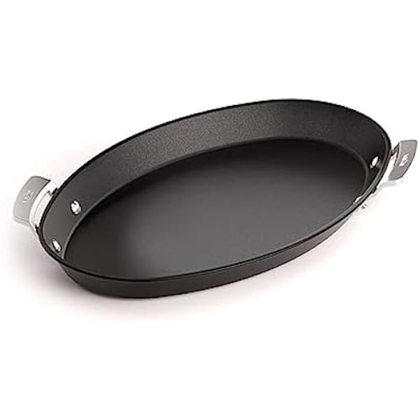 Kalagrilli - VALIRA - Aire - 40x25 cm - Valettu alumiini - Ekologinen tarttumaton Svart