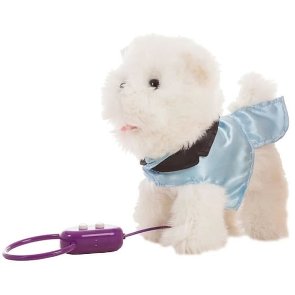 Plys - LLOPIS - Perrita - 22 cm - Multicolor - Bevægelse og lyd Flerfärgad