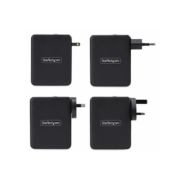 StarTech.com 140W USB-C Seinä Svart
