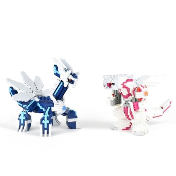 Figurine i mursten - BANDAI - NANOBLOCK - Pokémon - Palkia - 1050 dele