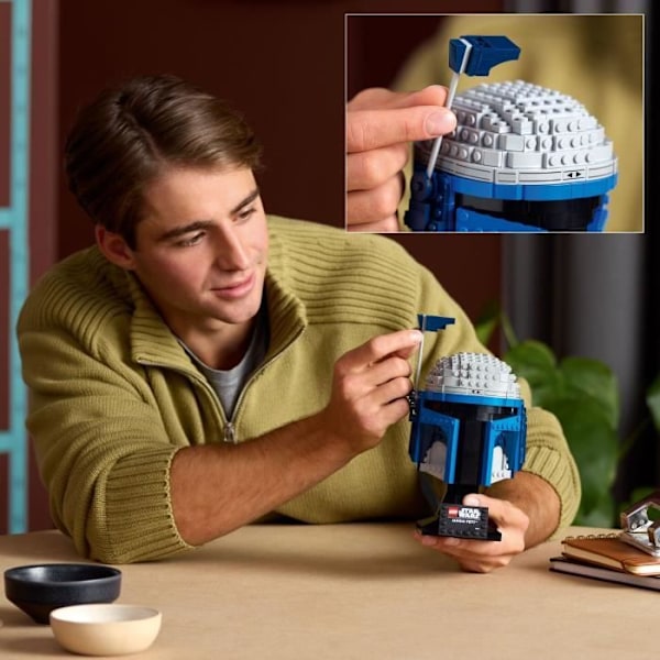 LEGO Star Wars 75408 Kloonien Hyökkäys Jango Fettin Kypärä - Setti - Aikuislahja