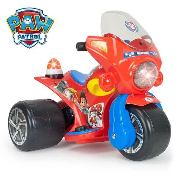 Paw Patrol 6V elektrisk quad - INJUSA - Rød - 3 hjul - Dreng - Fra 1 år
