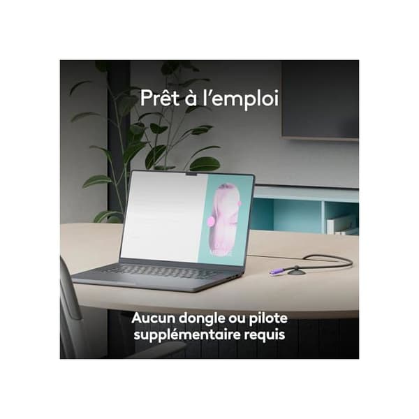USB-kaapeli - Logitech - 24-napin USB-C - USB 3.1 Gen 2 - 5 m - Musta