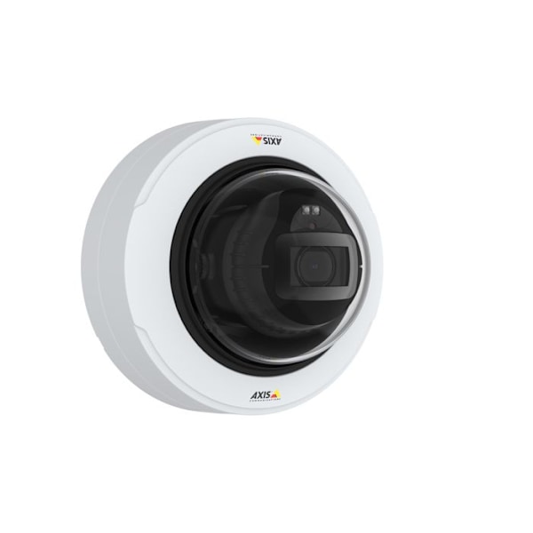 AXIS P3248-LV netværksovervågningskamera - dome - farve - 4K - automatisk iris Vit