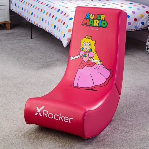 Gungande spelstol - XROCKER - SMJ Princess Peach Rosa
