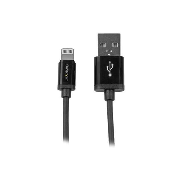 Lightning-kaapeli USB:lle 1m - STARTECH - USBLT1MB - Synkronointi ja lataus - Kaksoiseristys - Musta