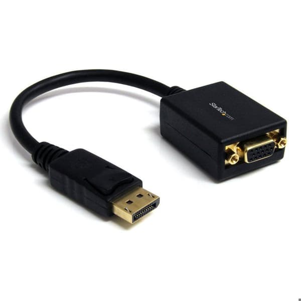 Videoadapter - StarTech - MDP2VGA2 - DisplayPort til VGA - Opløsning 1920x1200 - Sort