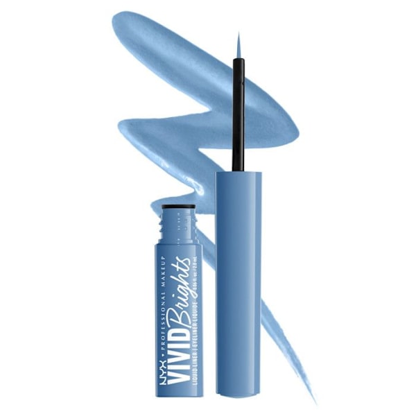 Kynä silmille - NYX Professional Makeup - Vivid Brights Eyeliner - COBALT CRUSH - Sininen - Mattainen ja pigmenttinen COBALT KNUS