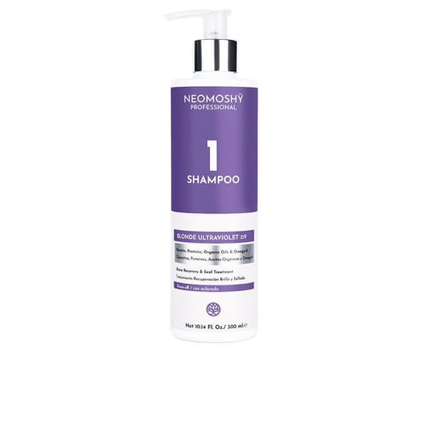 Shampoo til blond hår mod gulning 300 ml - Neomoshy